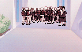 munakatareishi:    ❀ Cardcaptor Sakura gifs by episode [episode 2] and scene [6/5] ❀   ↳ Tomoeda Elementary School  