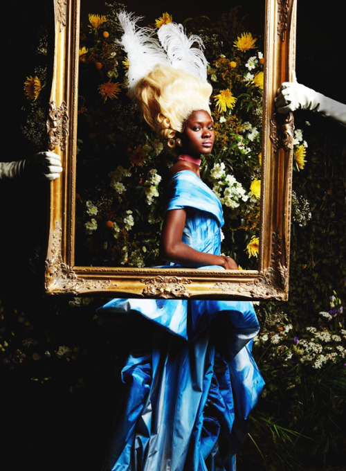 shallowedinthesea:Tosin Olajire photographed by Luc Braquet for Tatler September 2021