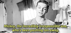 :  &ldquo;Ian is experiencing some kind of emotional issues. I’m really looking