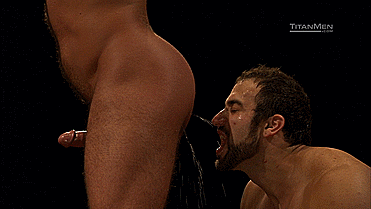 utahpig:  thundergayposts:  TitanMen - Punched and Pounded - Spencer Reed Drenches Jessie Colter’s Body PART 1 - The piss in the ass  Oh hell yes!!