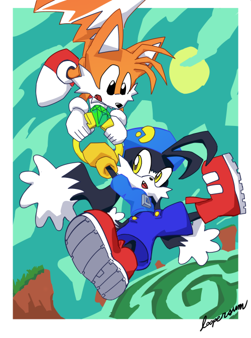 Sonic Crackers Sequel, starring Tails & Klonoa