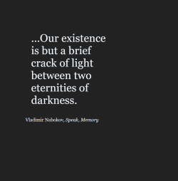 wordsnquotes:    Vladimir Nabokov | @wordsnquotes