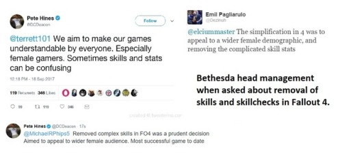 persephinae: thechopmaster: so bethesda vice president pete hines is an idiot this is fake  (X)