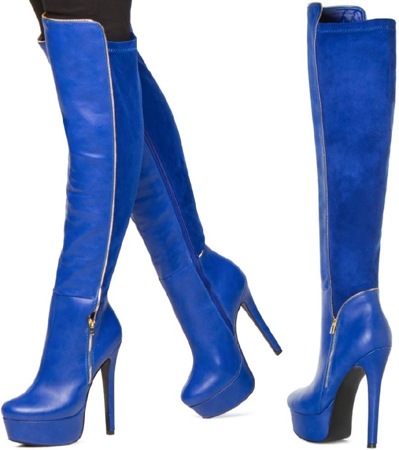 ideservenewshoesblog:  Letizia By Scene - Royal Blue