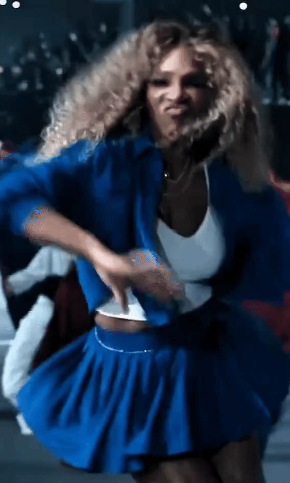 SERENA WILLIAMS During Kendrick Lamar’s Halftime Show At Super Bowl LIX 