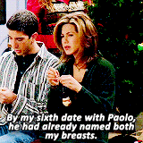 phoebesbuffay:  Are you kidding? I am trained for nothing! 