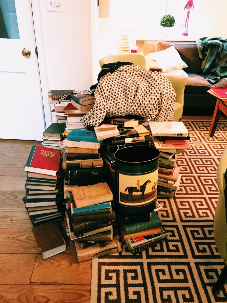 newyorkexplorer:  We sold our townhouse and are packing up 16 years worth of books…