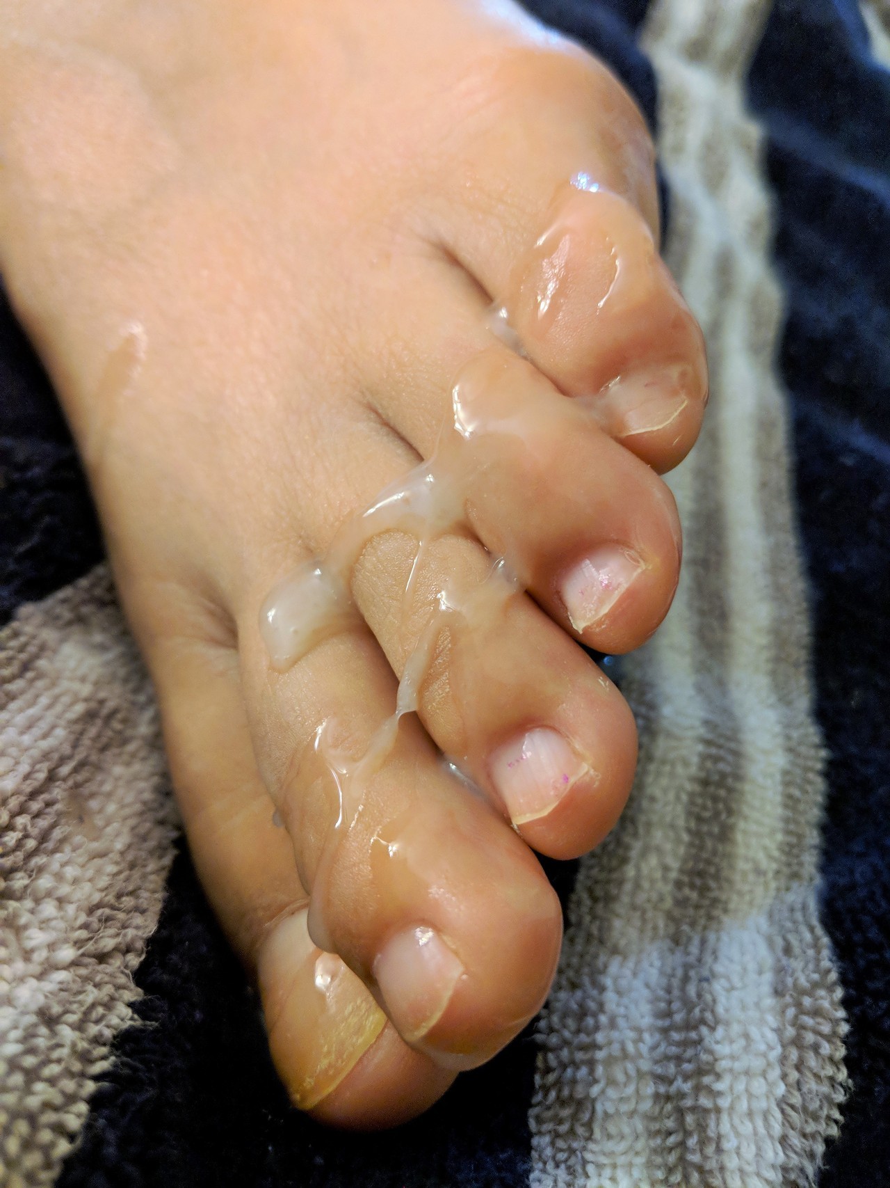 blackrussian007:  So should I call this “Cum on my toes Tuesday”? Or should