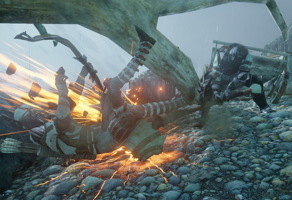 safetytank:kurgy:  miscteatime:  I saw a blurry image of Krem fighting floating around