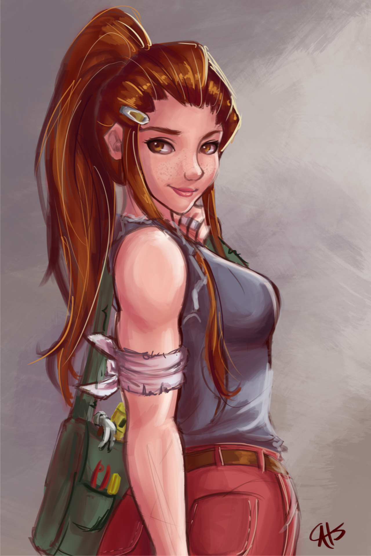 Overwatch Brigitte Art