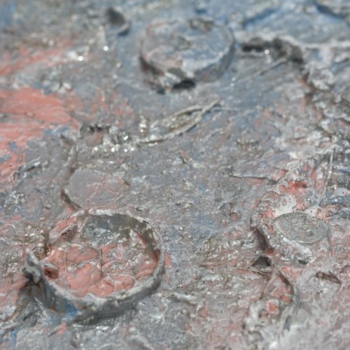 'Euanthe' Close-up 2019 // Size: 40 H 120 W X 2 Cm, 15.8" X 47" X 0.8" // Available -> Www.creativeconstellation.org