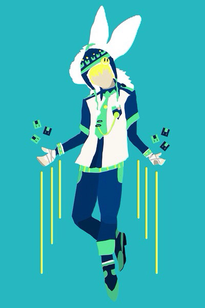 crazy-melomaniac:  DRAMAtical Murder minimalist style. .