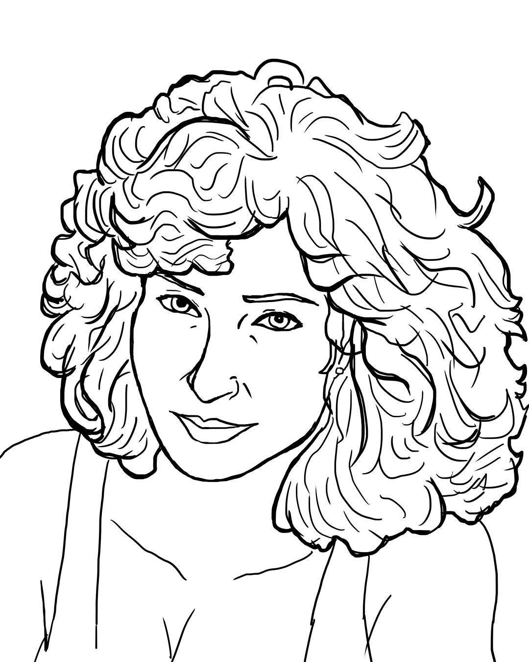 Practicing drawing on my tablet