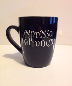 geek-studio:  Espresso Patronum. coffee mug