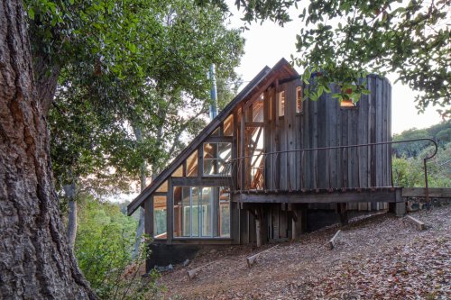 Mickey Muennig’s Partington Ridge community Residence, Big Sur, California, United States