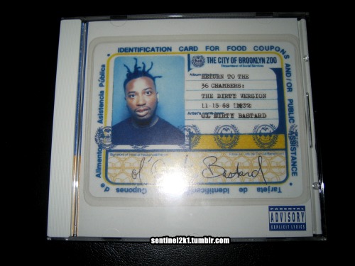 Ol’ Dirty Bastard: Return To The 36 Chambers: The Dirty Version© 1995 Elektra/WMG Records