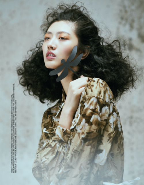 I-Hua - Vogue Taiwan March 2017Photos - Emily Soto with model I-HuaStylist - Lex Robinson Hair - Jea