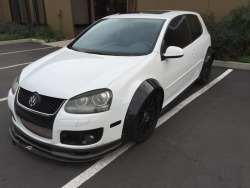 calpan:  My brother’s GTI’s ECS tuning kit is all installed! Looks great. Can’t wait for him to get wheels!