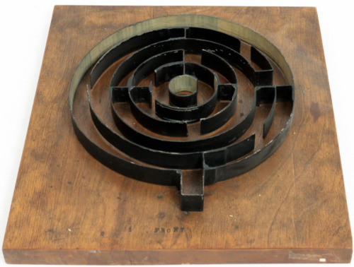 speciesbarocus:Scientific Instruments Collection, University of Toronto. [x]Metal Maze.