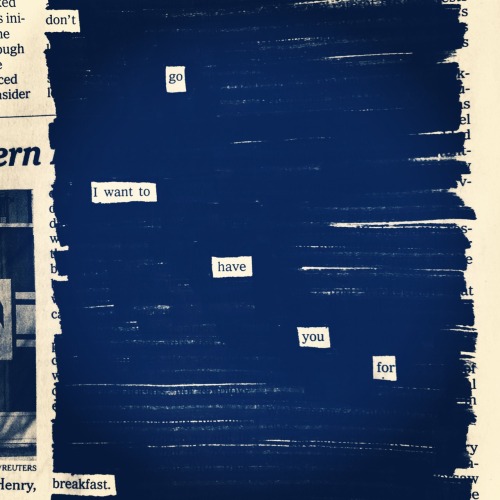 A newspaper blackout by Austin Kleon