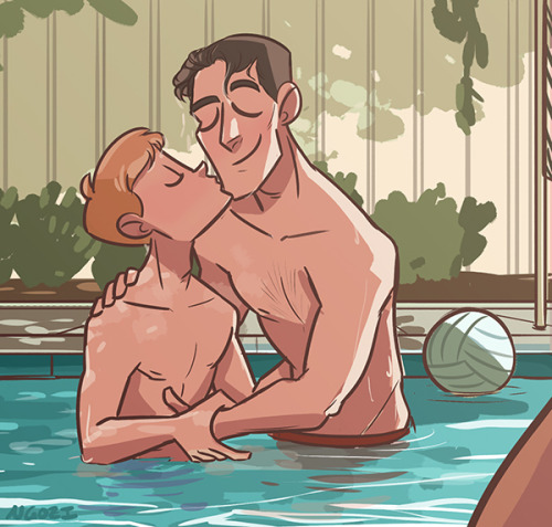 omgcheckplease: Jack wins at pool volleyball. Bitty makes sure he doesn’t gloat.