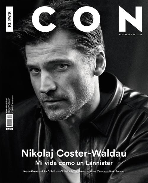 silvianap:Nikolaj Coster-Waldau for “Icon - El Pais" 2nd Anniversary: March 2, 2019 - March 2, 