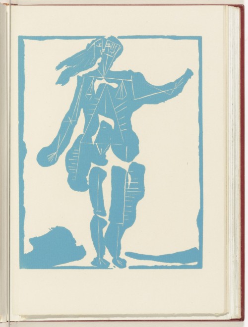 artist-picasso: Variant of Bather (16th supplementary plate) from the illustrated book Non Vouloir, 