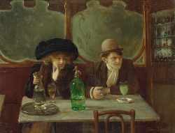 inland-delta:  Jean Béraud, Absinthe drinkers,1908