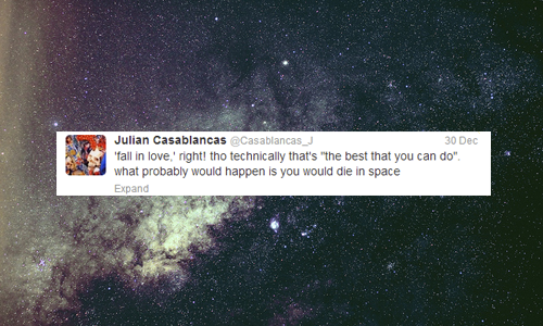 rossellini:  wise words from jules (inspired by x) 