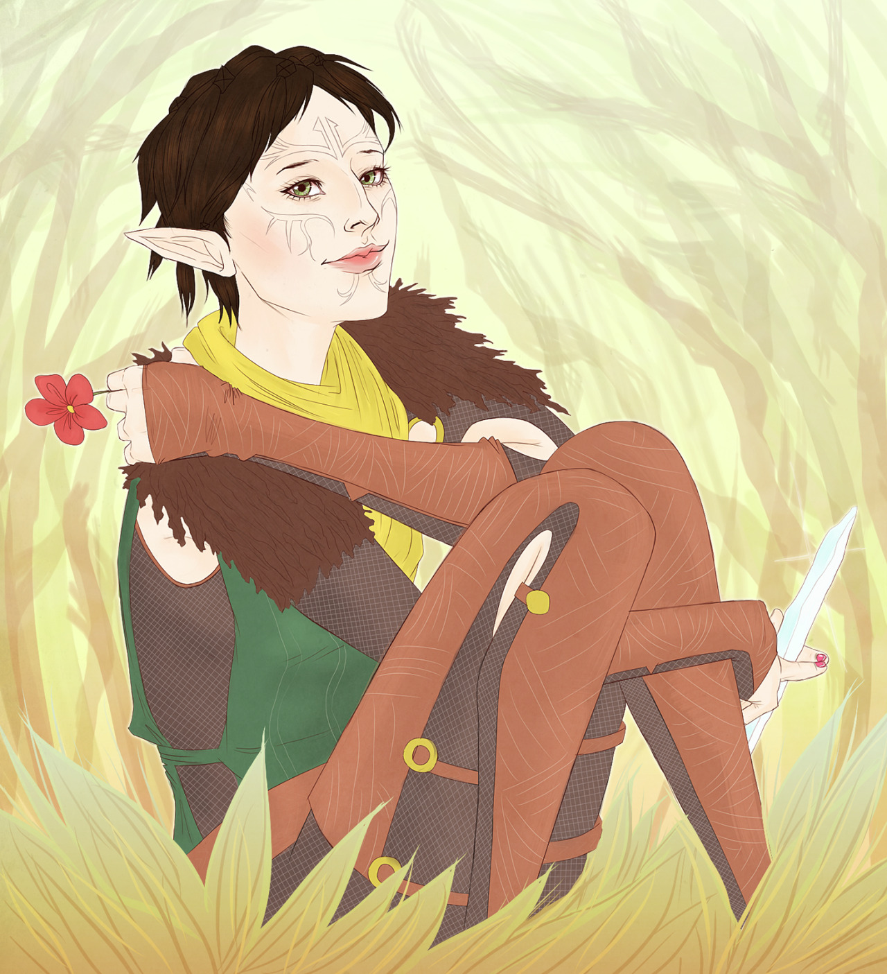 transwardens:and here’s Merrill for the really sweet tinymerrill!!again, sorry