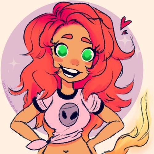 Drew some Starfire ❤