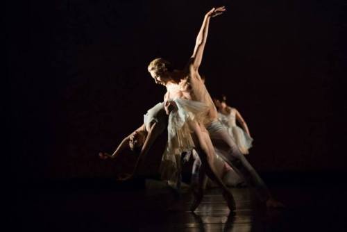 galina-ulanova:Rina Nemoto and Mitchell Rayner in From Something, To Nothing (The Australian Ballet,