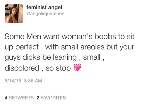 chocolatecakesandthickmilkshakes:  thefuckingbrownnote:  ssslimmm:  lovableladietrikki:  angeliquereneee:  just a rant about boobs 💖  👏🏽👏🏽  Someone finally said it 🙌🏾👏🏾👏🏾👏🏾👏🏾👏🏾 I’m SUPER insecure about