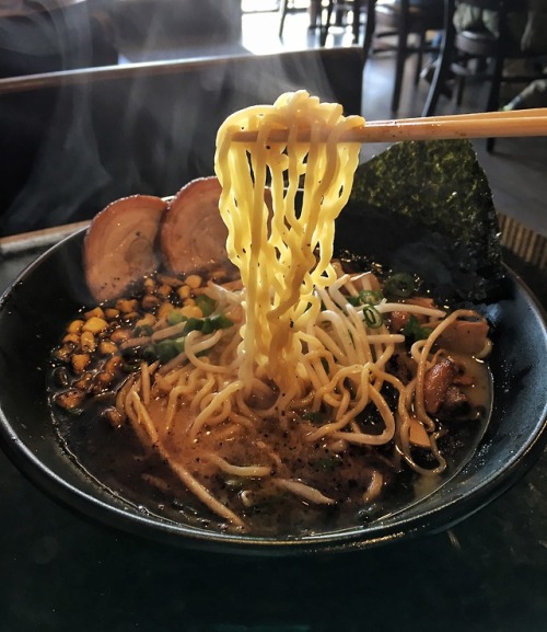 Sex ramen-are-the-real-men: Black Garlic Ramen pictures