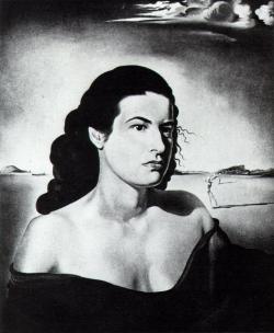 artist-dali: Portrait of Mrs. Luther Greene