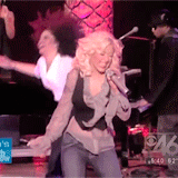 Christina Aguilera performing Candyman.