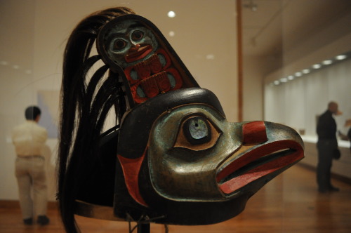 Naas shagi yeil s'aaxw (Raven at the Headwaters of Nass hat) from the Tlingit people of the Pacific 