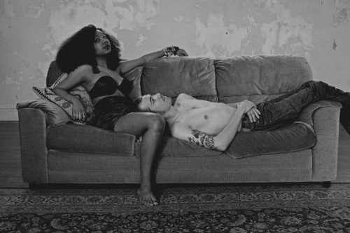 throughkaleidscopeeyes:  Interracial dating by theturnstyles for Ink Magazine  