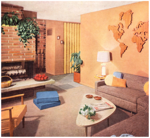 thegikitiki - Living Room Design and Decor, 1956