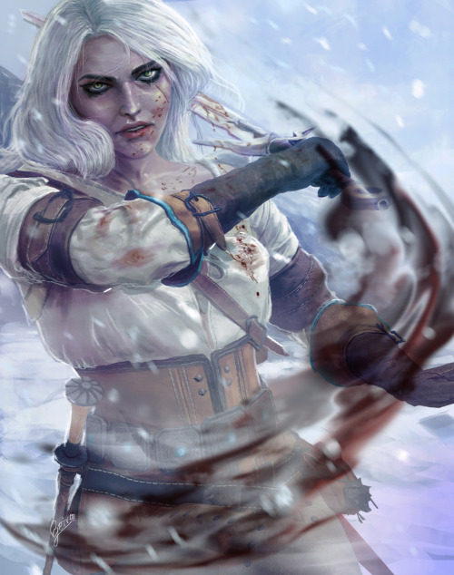 lilenart:Cirilla Fionna Elen Riannon ~~Zireael~ Lion cub of Cintra and Lady of time and space. (corr