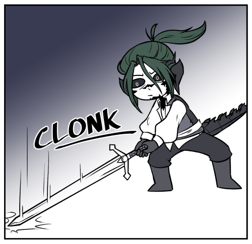 When you’re a healer who’s never touched a sword in your life, and you suddenly decide t