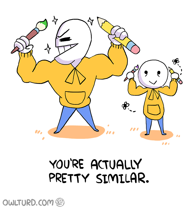owlturdcomix:  GLHF! image / twitter / facebook / patreon   im the last one&hellip;