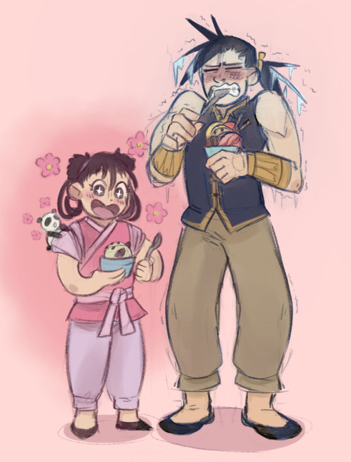 humming-fly:anon asked for some mei and ling sibling fluff and that’s a request I’m more than happy 