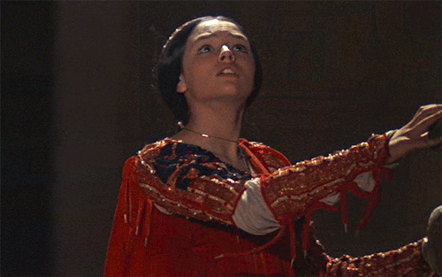 Olivia Hussey As Juliet Capulet In Romeo & Juliet (1968) Dir. Franco Zeffirelli
