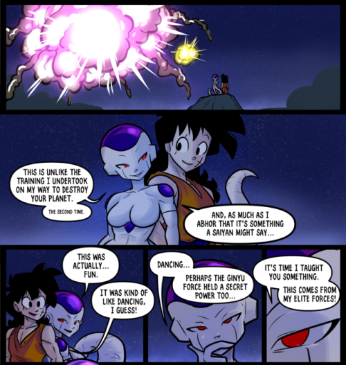 iancsamson:Enough of that lovey-dovey stuff. It’s time for more trash crackship! And just an excuse to draw more Rule 63 Frieza!