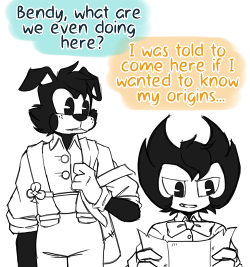 What Are Bendy And Boris Doing In Inkwell Isles? Are They In A Search For Something