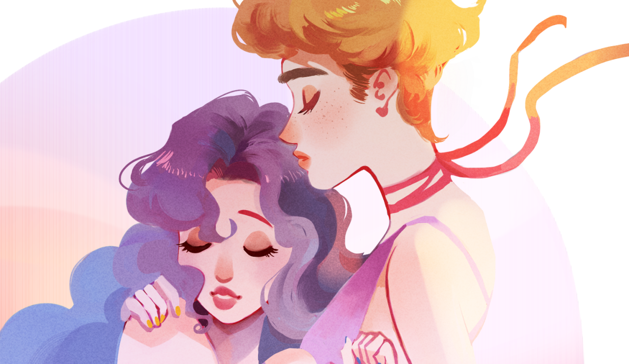 vickisigh:  Sailor Neptune and Uranus forever   ☆・゜・。・゜。・。・゜★・。・。☆