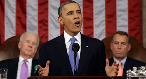 Did Obama reveal the plot synopsis for Episode 7 during his State of the Union speech?