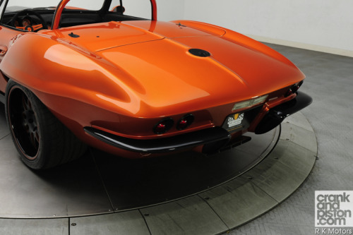 1967 Chevrolet Corvette Stingray Roadster by Katech. RKM Auction.(via 1967 Chevrolet Corvette Stingr