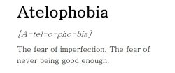 honoringjelena:  jelena-perfect-and-real-love:  oh-teen-posts:  Want more personal/relatable?  Atelophobia…who wants to be perfect? at this point, the perfect is imperfect  god bless you